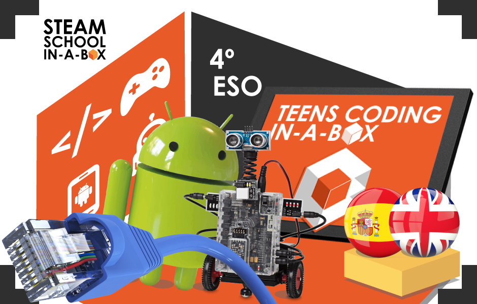 4º DE SECUNDARIA: TECNOLOGÍA. TEENS CODING IN-A-BOX