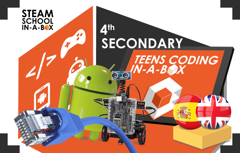 Teens Coding In-a-box 4º ESO / 4th SECONDARY