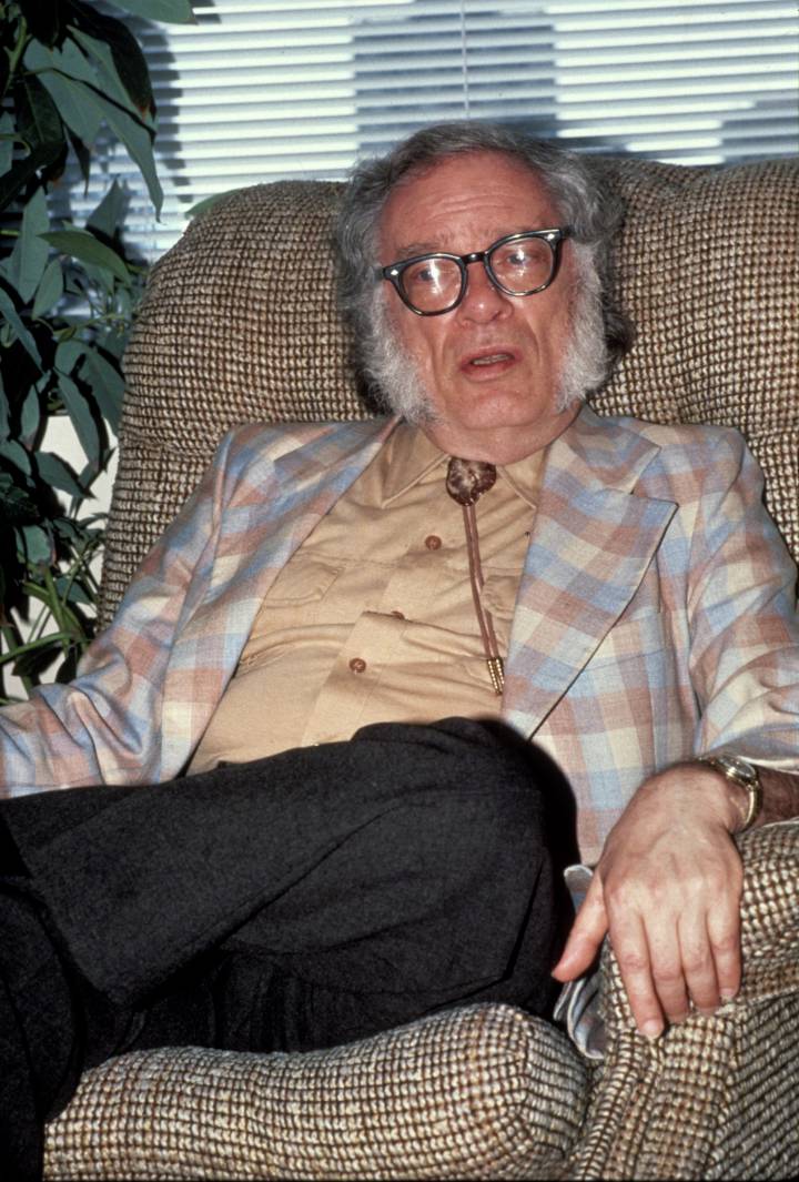 Isaac Asimov en 1983. Getty Images