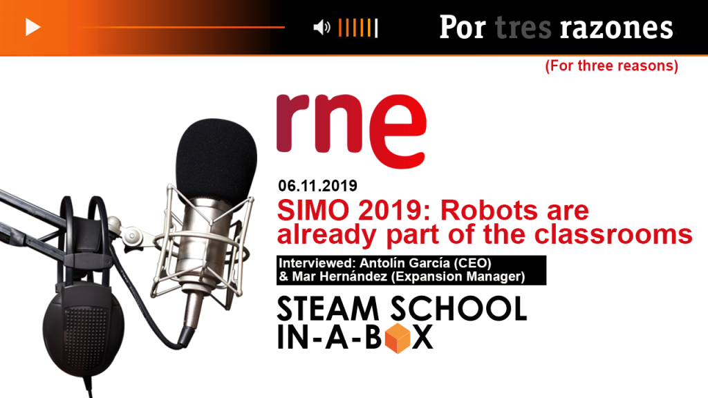 RNE Radio Interview NOV19 SIMO