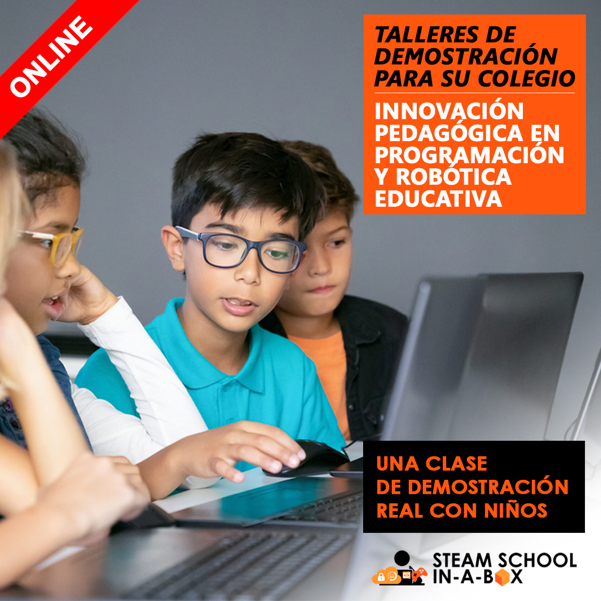 Talleres de demostración para su colegio