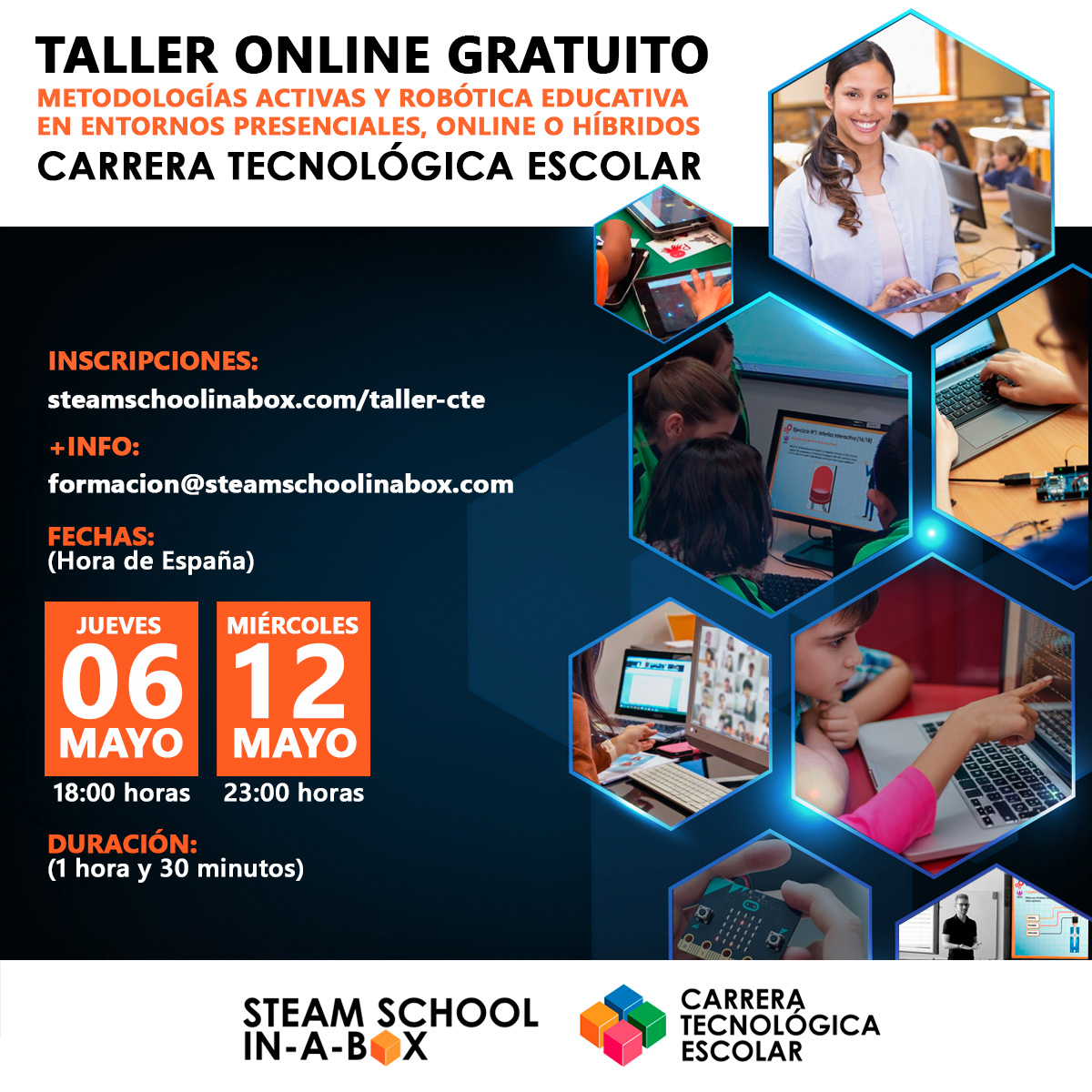 Taller Online Gratuito CARRERA TECNOLÓGICA ESCOLAR